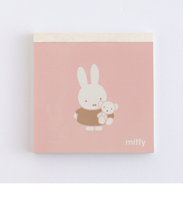 ミッフィー miffy メモパッド・スクエア(favorite) 文具 日本製