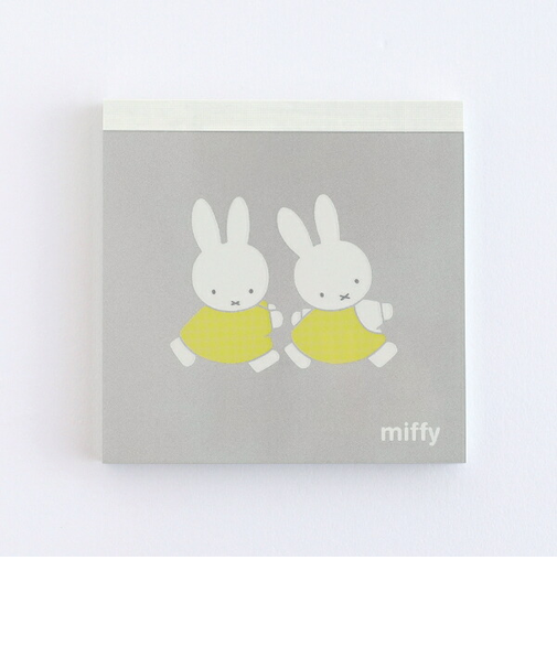 ミッフィー miffy メモパッド・スクエア(friend) 文具 日本製
