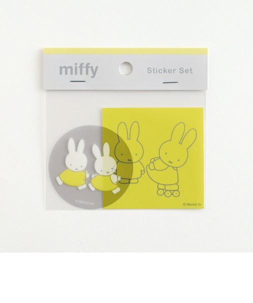 ミッフィー miffy ステッカーセット(friend) 文具 日本製
