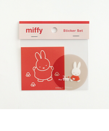 ミッフィー miffy ステッカーセット(toy) 文具 日本製