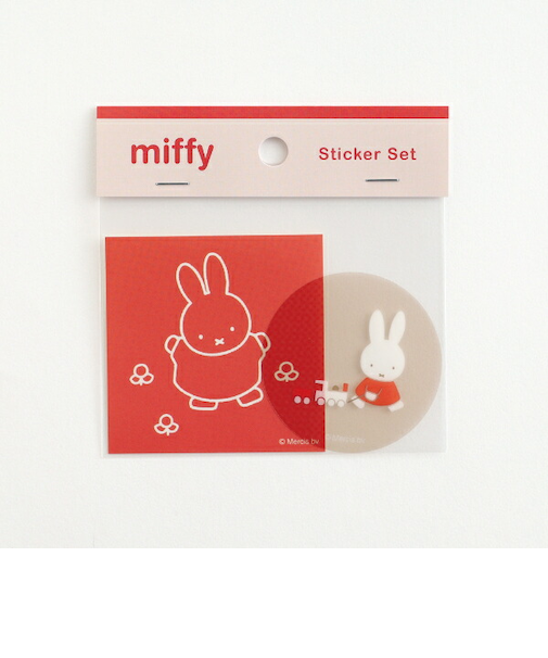 ミッフィー miffy ステッカーセット(toy) 文具 日本製