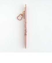 ミッフィー miffy チャーム付ボールペン(pink) 文具 日本製
