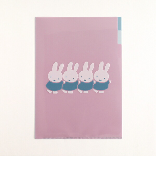 ミッフィー miffy A4ポケットクリアファイル(fun) 文具 日本製