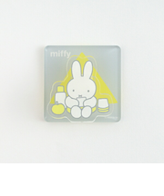 ミッフィー miffy メモクリップスタンド(gray) 文具 日本製