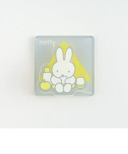 ミッフィー miffy メモクリップスタンド(gray) 文具 日本製