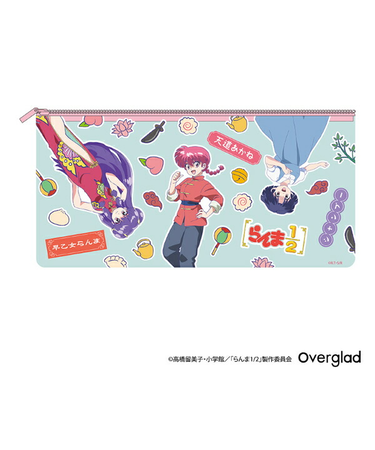 らんま1/2 らんま&あかね&シャンプー PVCポーチ 文具