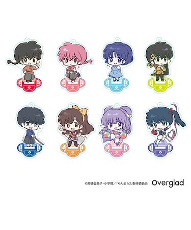 らんま1/2 デフォルメver. トレーディングミニアクスタ 8種類コンプリートBOX