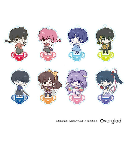 らんま1/2 デフォルメver. トレーディングミニアクスタ 8種類コンプリートBOX