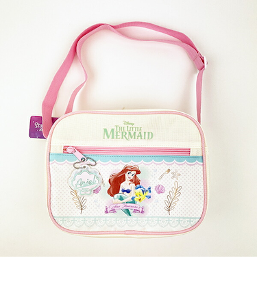 ディズニー リトルマーメイド アリエル ショルダーバッグ (アイボリー) キッズ スクール Disney