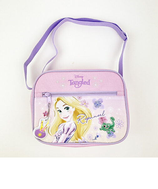ディズニー ラプンツェル ショルダーバッグ (ラベンダー) キッズ スクール Disney