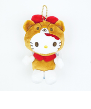 サンリオ ハローキティ マスコットコレクション タイニーチャム変身 ブラウン ぬいぐるみ サンリオ