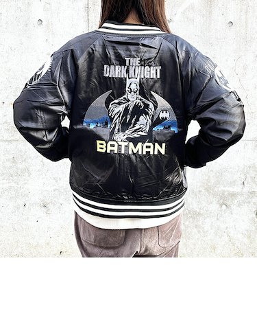 バットマン DC ダークナイトバットマン スカジャン L ブルゾン アパレル