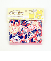 ディズニー ミニーマウス ポケットポーチ ピンク スクール キッズ Disney