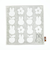 ミッフィー miffy シルエットハンカチ (グレー)