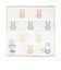 ミッフィー miffy イニシャルハンカチ(Y) ピンク