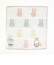 ミッフィー miffy イニシャルハンカチ(A) ピンク