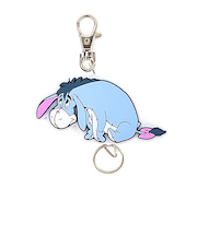 ディズニー イーヨー ラバーリール キーホルダー Disney