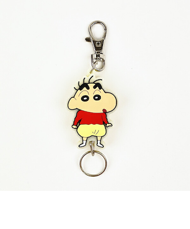 クレヨンしんちゃん ベイビーしんちゃん ラバーリール キーホルダー