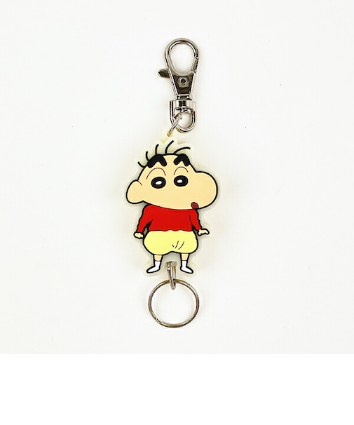 クレヨンしんちゃん ベイビーしんちゃん ラバーリール キーホルダー