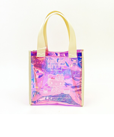 サンリオ ハローキティ 50th オーロラミニトートバッグ (ピンク) Sanrio
