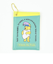 ディズニー くまのプーさん 両面パスケース(B柄) 定期入れ 日本製 Disney
