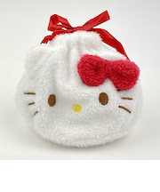 サンリオ ハローキティ まんまる巾着 ポーチ 小物入れ ぬいぐるみ