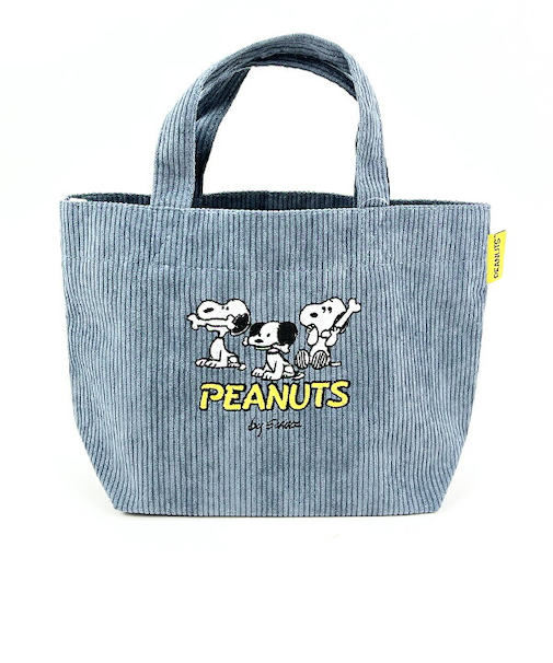 スヌーピー 75th ミニトート ブルー バッグ ランチバッグ デイユーズ 75周年 SNOOPY