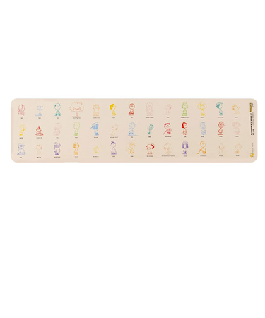 スヌーピー オールスター ロングマット(45×180cm) PEANUTS 75th SNOOPY