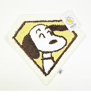スヌーピー ダイヤモンド アクセントマット イエロー PEANUTS 75th SNOOPY