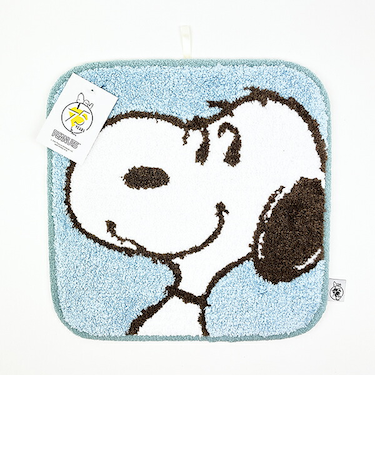 スヌーピー マルチマット ブルー PEANUTS 75th SNOOPY