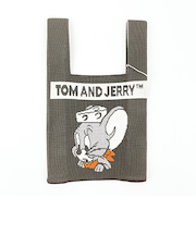 トムとジェリー ダイナーグリーン ニットバッグ かばん