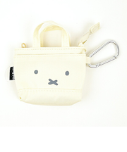 ミッフィー miffy ミニトートキーケース(アイボリー) ポーチ ぬい活