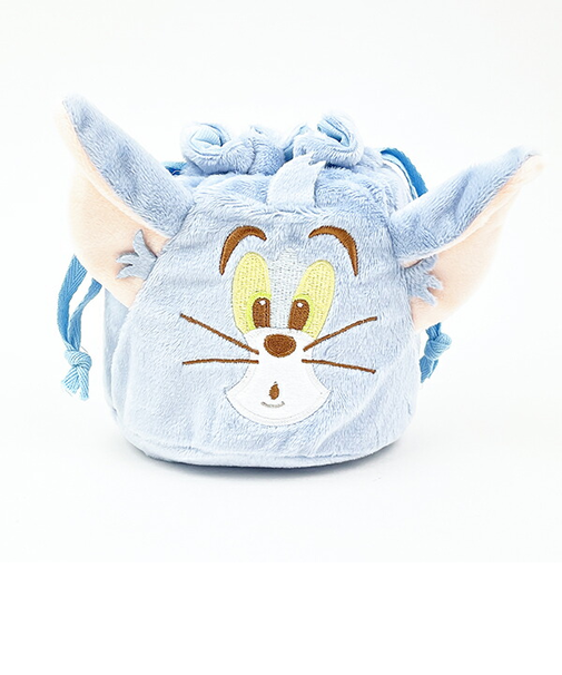 トムとジェリー トム マチ付きマスコット巾着