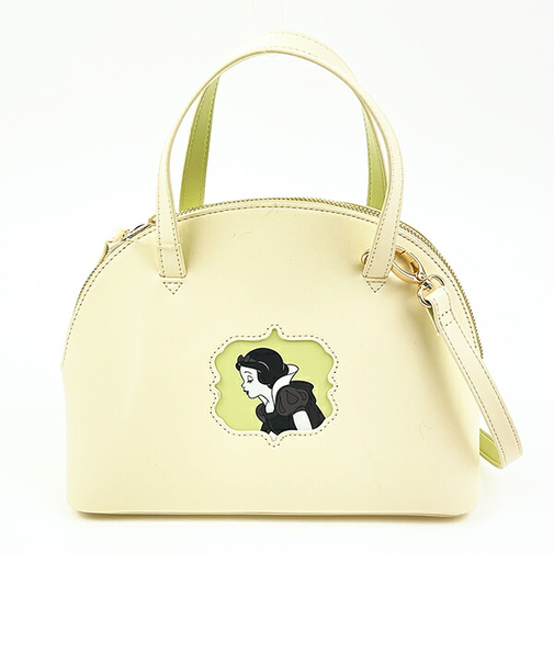 ディズニー プリンセス 白雪姫 ラウンドミニボストンバッグ アイボリー ショルダーバッグ アコモデ ACCOMMODE