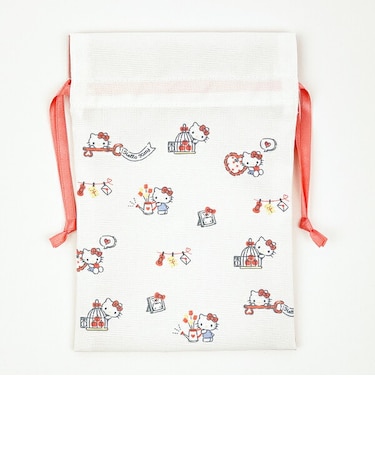 サンリオ ハローキティ 巾着 (パステル) 日本製 Sanrio