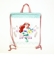 ディズニー プリンセス リトルマーメイド アリエル キルトナップザック ピンク バッグ リュック スクール キッズ Disney