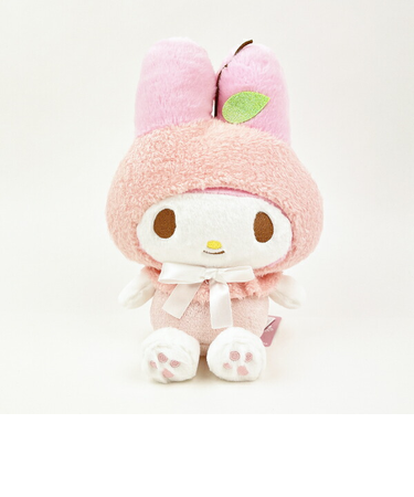 サンリオ マイメロディ パステルフルーツケープ ぬいぐるみ S インテリア ピンク