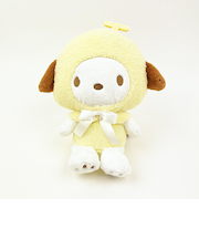 サンリオ ポチャッコ パステルフルーツケープ ぬいぐるみ S インテリア グリーン