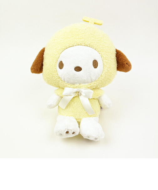 サンリオ ポチャッコ パステルフルーツケープ ぬいぐるみ S インテリア グリーン