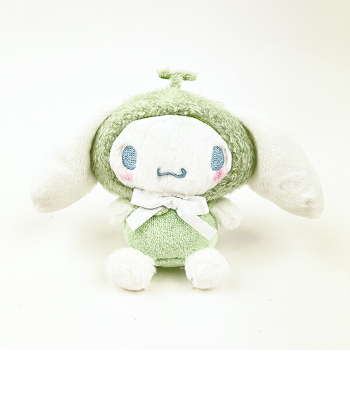 サンリオ シナモロール パステルフルーツケープ マスコット ぬいぐるみ グリーン