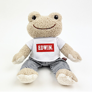 かえるのピクルス EDWIN×ピクルス Tシャツ ビーンドール ぬいぐるみ インテリア ホワイト