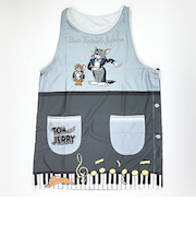 トムとジェリー 割烹着 クラシックフレンド キャラクター エプロン タブリエ