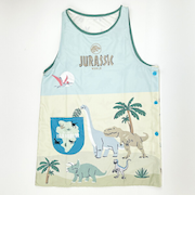 ジュラシックパーク 割烹着 ユルダイナソー キャラクター エプロン タブリエ