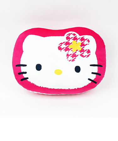 サンリオ ハローキティ  カオハナ ダイカットクッション (ピンク)  Sanrio