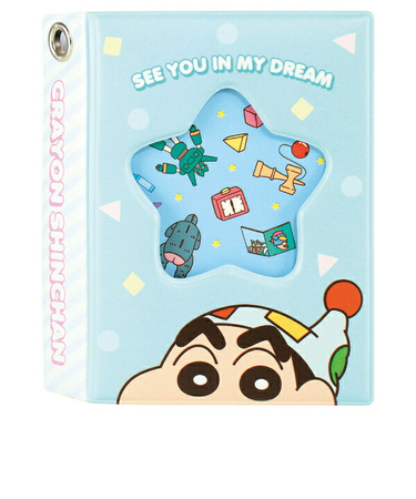 クレヨンしんちゃん パジャマ コレクトブック パスケース 推し活 文具