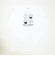ミッフィー miffy ロンT(集合) ホワイト アパレル Tシャツ