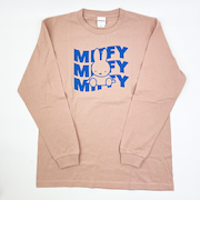 ミッフィー miffy ロンT(おすわり) ダスティピンク アパレル Tシャツ