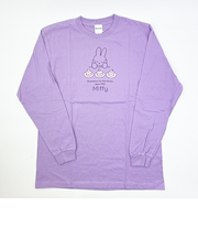 ミッフィー miffy ロンT(スイーツ) ライトパープル アパレル Tシャツ