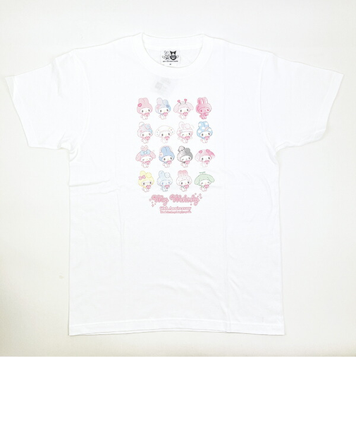 サンリオ マイメロディ 50th Tシャツ(ホワイト) アパレル Sanrio