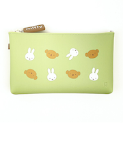 ミッフィー miffy NUU ポーチ  (グリーン)